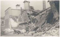 Die Fa. Schmidt & Melmer nach dem Bombenangriff am 7.3.1945